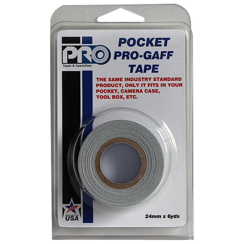 Cinta POCKET Pro Gaff Tape Gris 1x6 yds