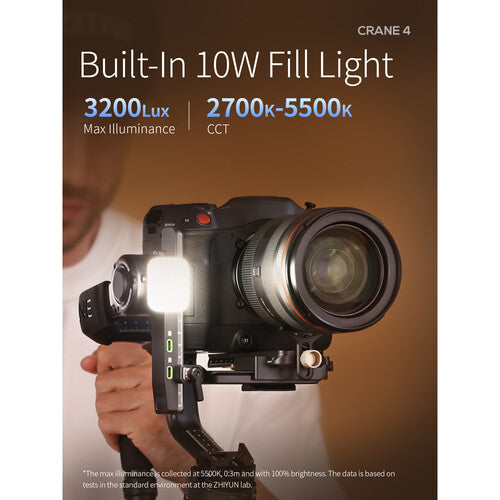 Estabilizador Zhiyun Crane 4