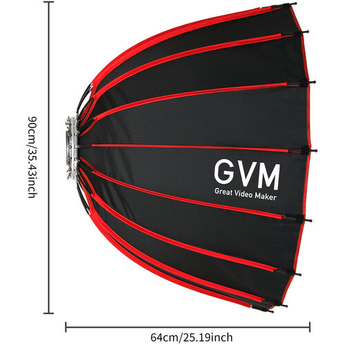 Softbox GVM Portable Quick Release (36") GVM-YG90SP