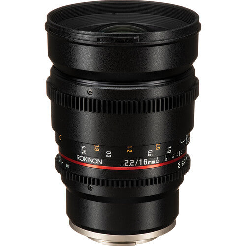 Kit de 4 Lentes Rokinon Cine DS Lens Montura Sony E (16mm, 35mm, 50mm y 85mm)