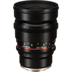 Kit de 4 Lentes Rokinon Cine DS Lens Montura Sony E (16mm, 35mm, 50mm y 85mm)