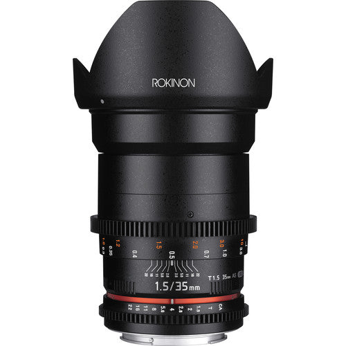 Kit de 4 Lentes Rokinon T1.5 Cine DS Lens Montura Canon (24mm, 35mm, 50mm y 85mm)