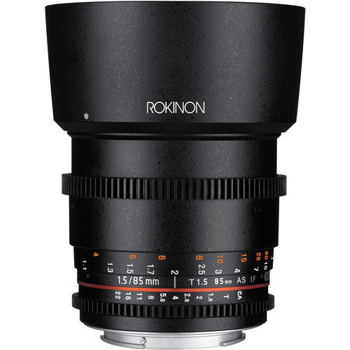 Kit de 4 Lentes Rokinon T1.5 Cine DS Lens Montura Canon (24mm, 35mm, 50mm y 85mm)