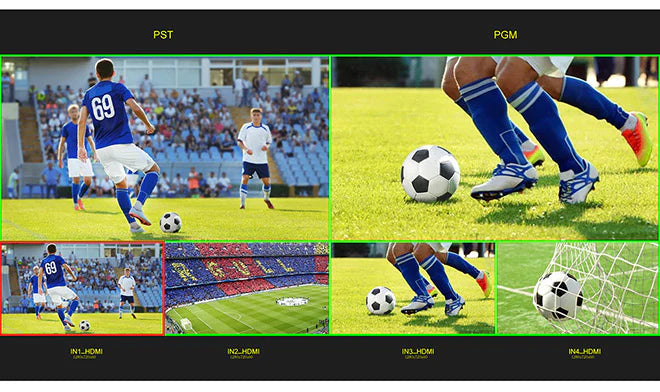 Switcher para Streaming FeelWorld LIVEPRO L2 PLUS
