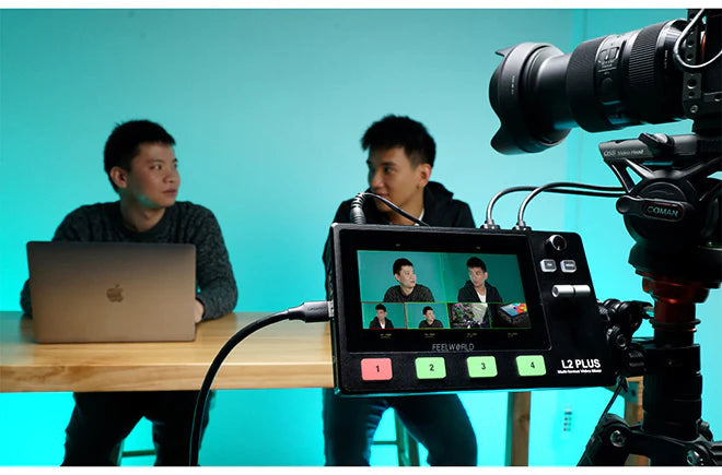 Switcher para Streaming FeelWorld LIVEPRO L2 PLUS