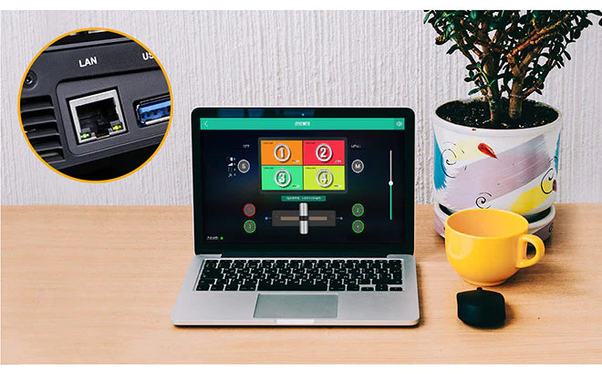 Switcher para Streaming FeelWorld LIVEPRO L2 PLUS