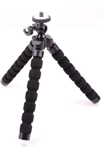Minitripié Flexible con Soporte Universal para Celular Grande