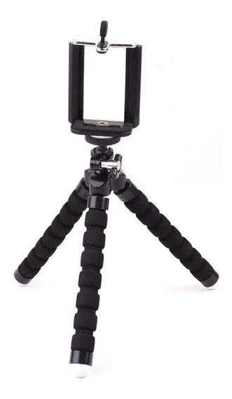 Minitripié Flexible con Soporte Universal para Celular Grande