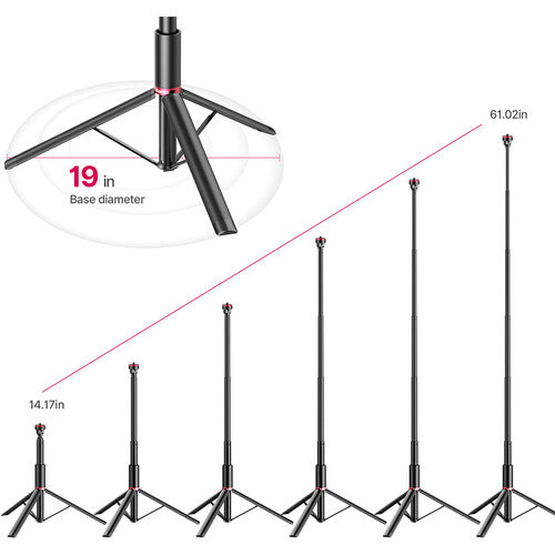 Tripié con soporte de luz portátil ULANZI MT-54