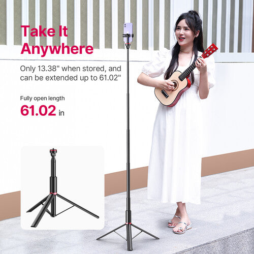 Tripié con soporte de luz portátil ULANZI MT-54