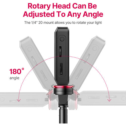 Tripié con soporte de luz portátil ULANZI MT-54