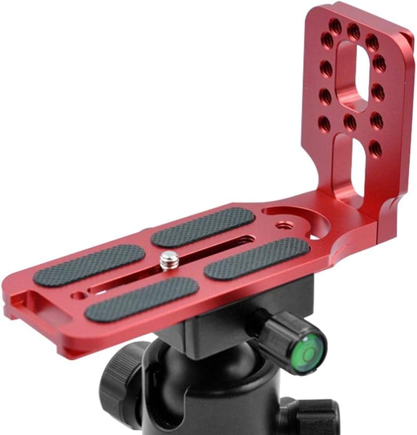 Soporte para Tripié/Vertical Placa L Mugast Roja