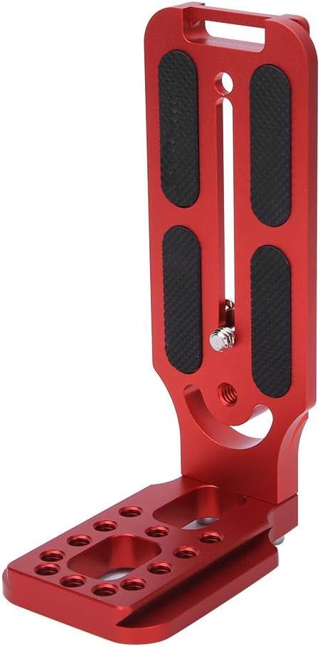 Soporte para Tripié/Vertical Placa L Mugast Roja