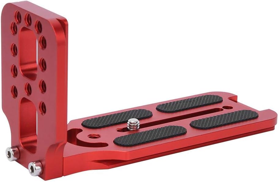 Soporte para Tripié/Vertical Placa L Mugast Roja