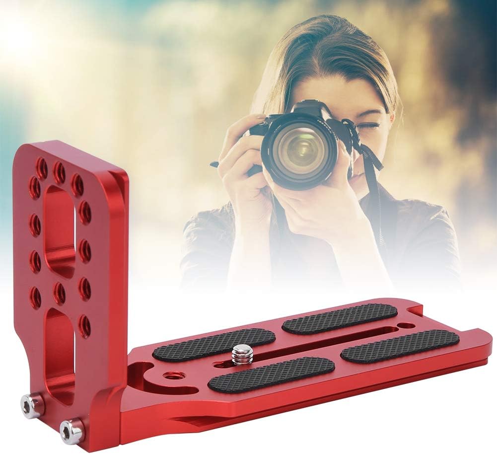 Soporte para Tripié/Vertical Placa L Mugast Roja