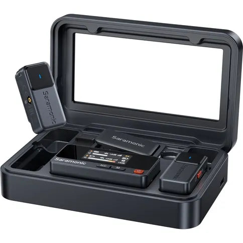 Micrófono Lavalier Dual Saramonic Air 2.4Ghz