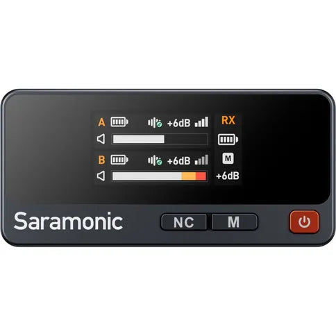 Micrófono Lavalier Dual Saramonic Air 2.4Ghz