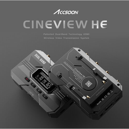 Sistema de transmisión de Video Inalámbrico ACCSOON CineView HE