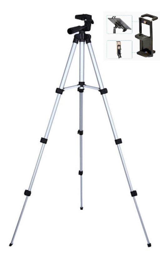 Tripié para Celular Mod 3110 con soporte Celular 1.20mts