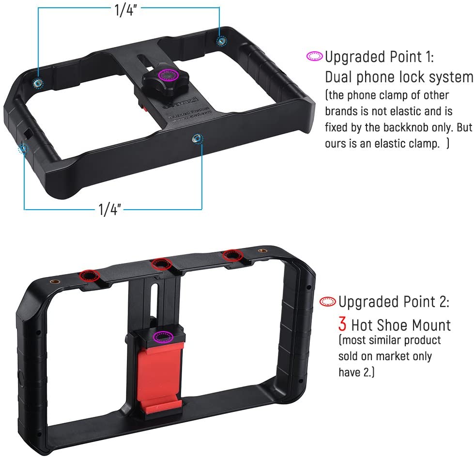 VideoRig para Smartphone Ulanzi U-Rig Pro