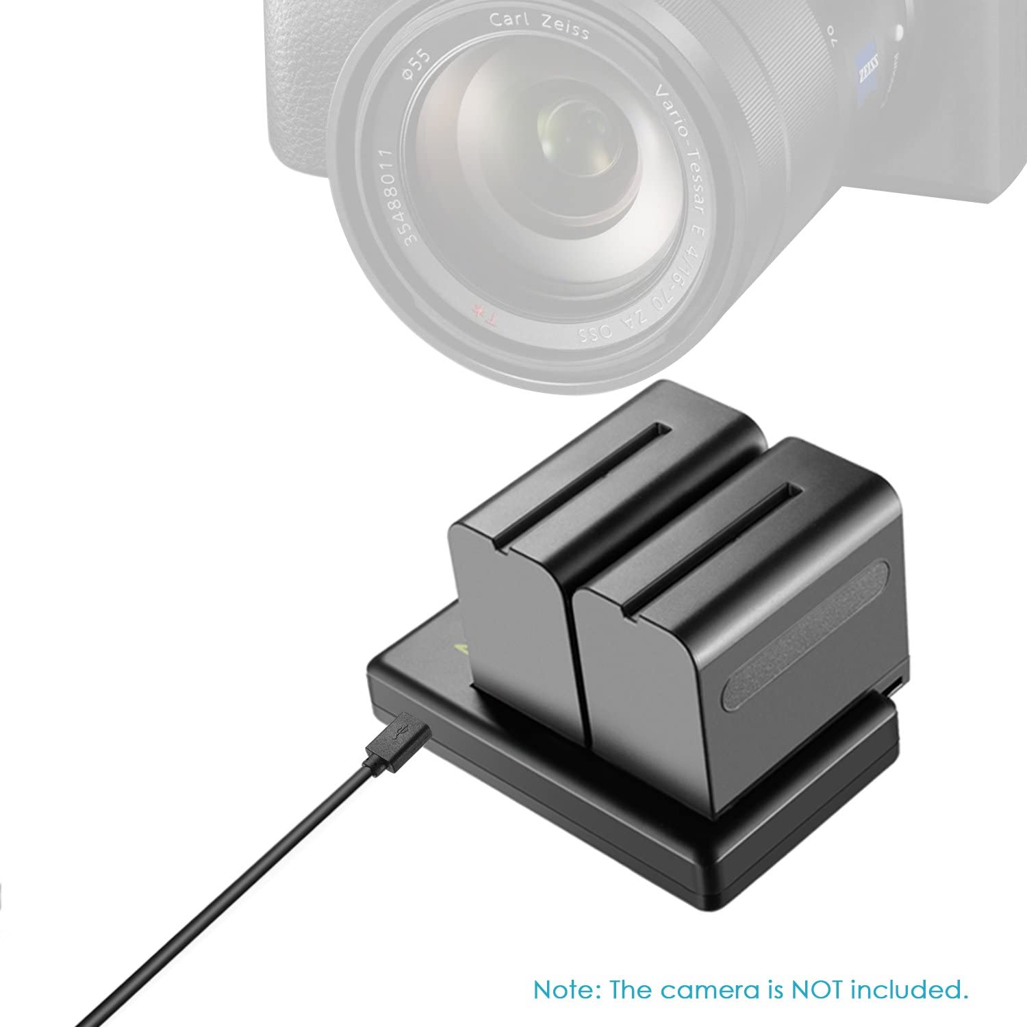 Kit de Cargador Doble y 2 baterías NPF-970 Neewer