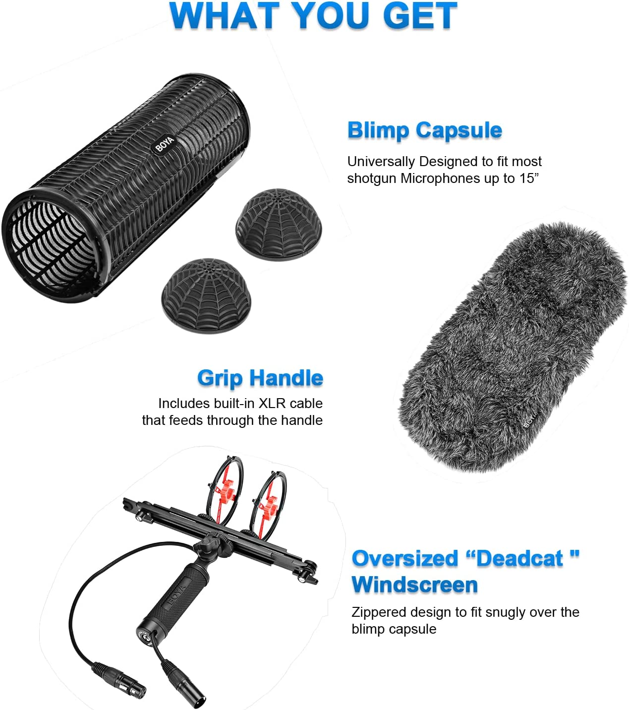 Blimp Boya BY-WS1000