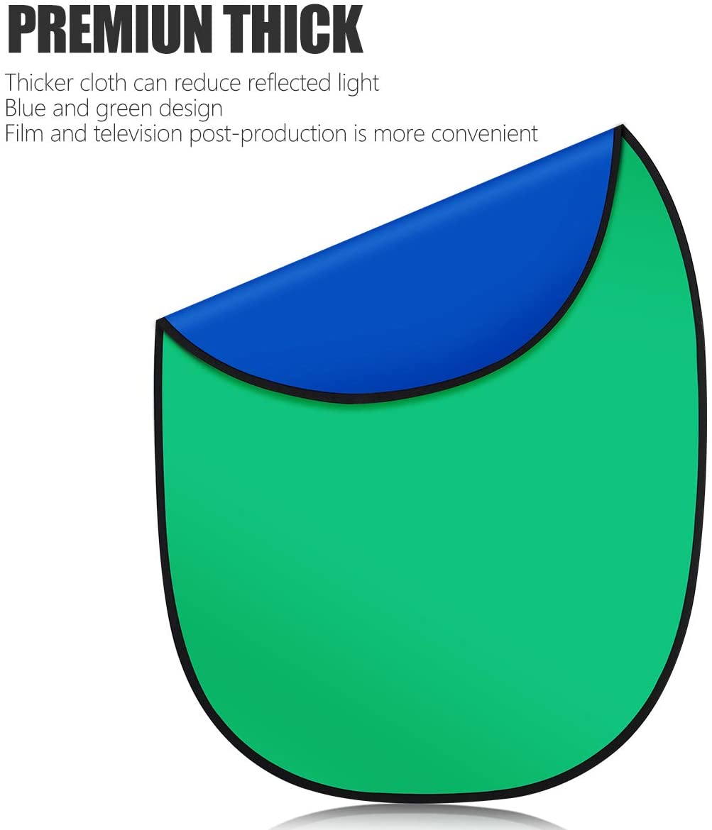 Kit Faithwinning Fondo Chromagreen 2x1.50mts con pedestal
