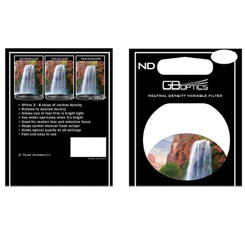 Kit de 4 Filtros ND GB 55mm GBNDFK55