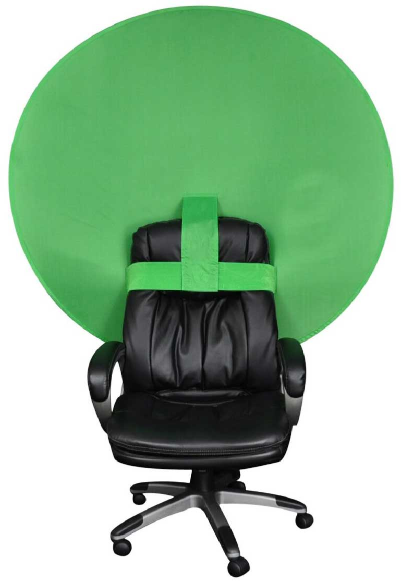 Fondo Redondo Verde Chromagreen Faithwinning para Silla de 110 cms