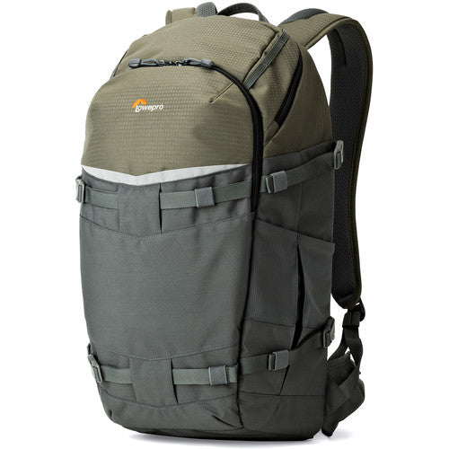 Estuche Lowepro Flipside Trek BP 450 AW Gris y Verde