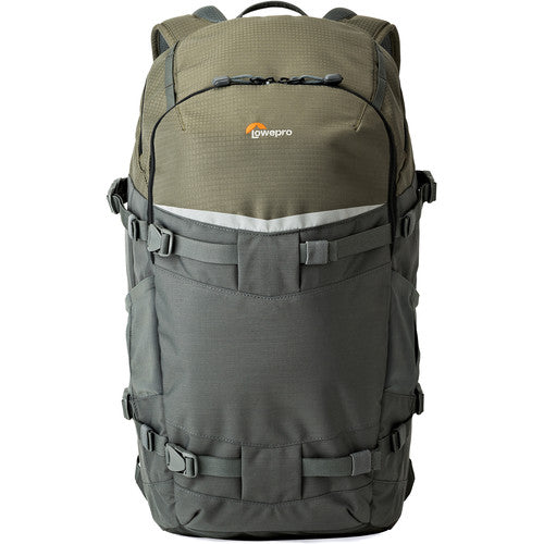 Estuche Lowepro Flipside Trek BP 450 AW Gris y Verde