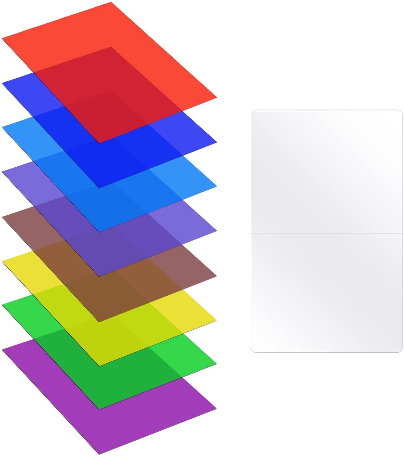 Kit de 8 Filtros de color Neewer para Lámpara Led 660