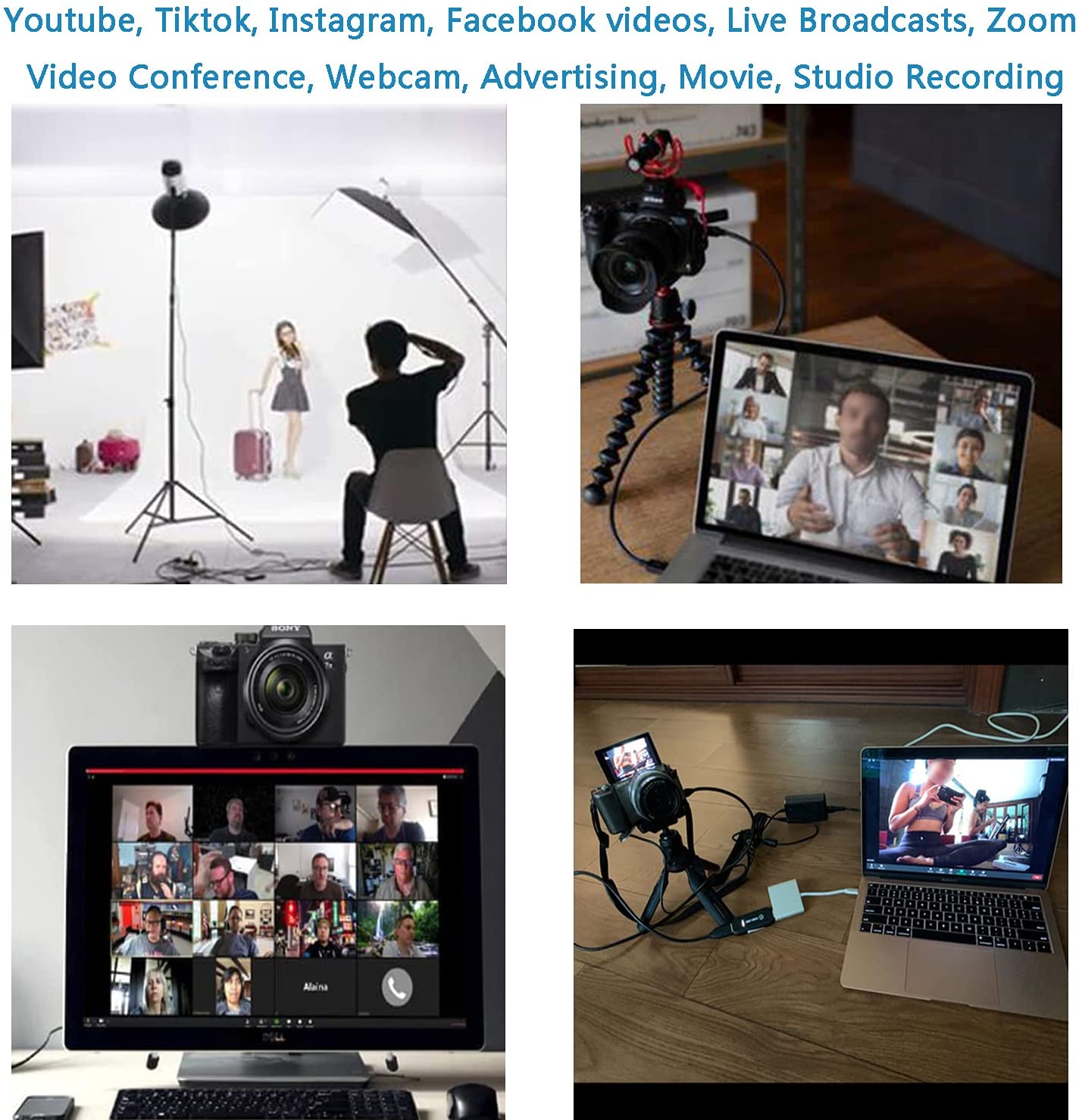 Adaptador A/C Y D/C Power 2000 AC-FZ100 para Sony A9,A7III, ARIII