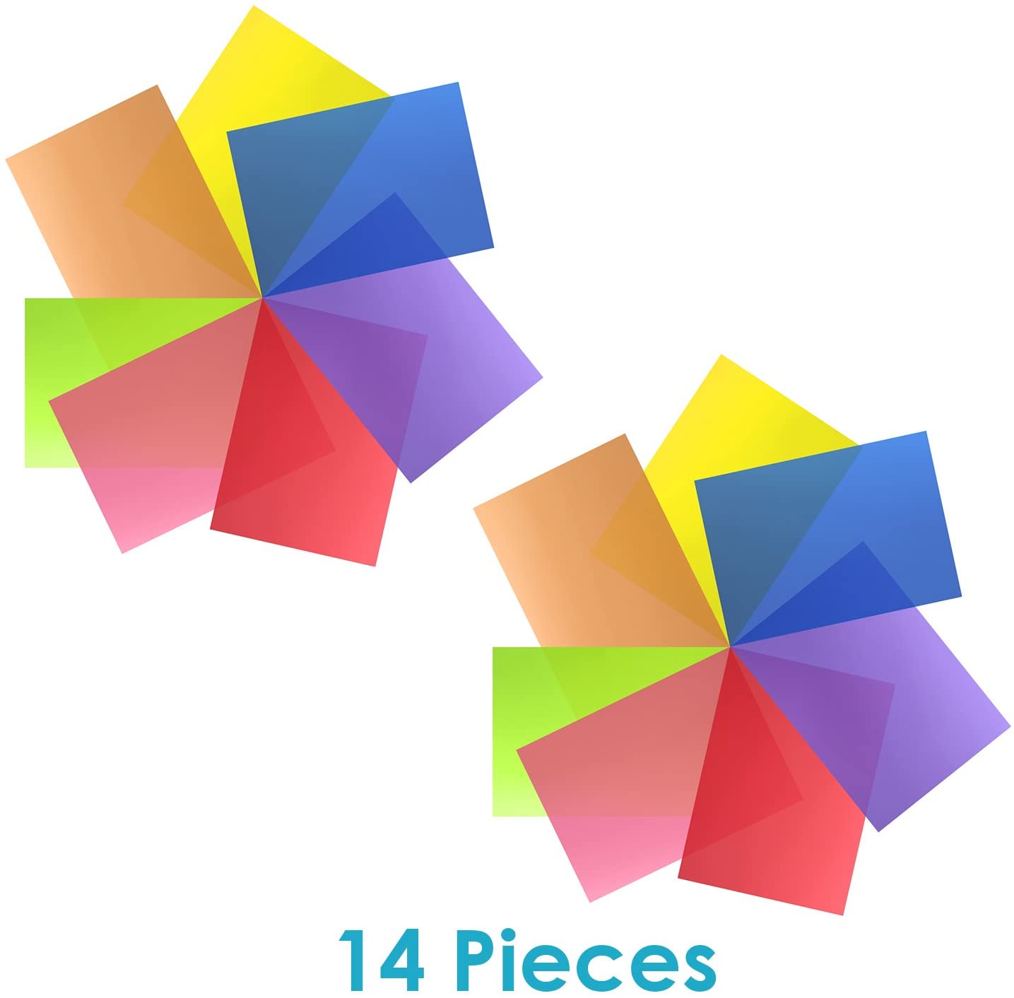 Kit de 14 Filtros Neewer 28x22 cms