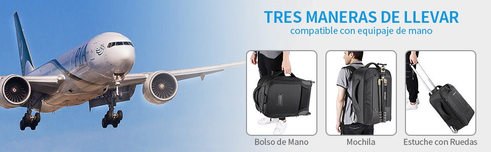 Mochila con Ruedas Neewer Convertible