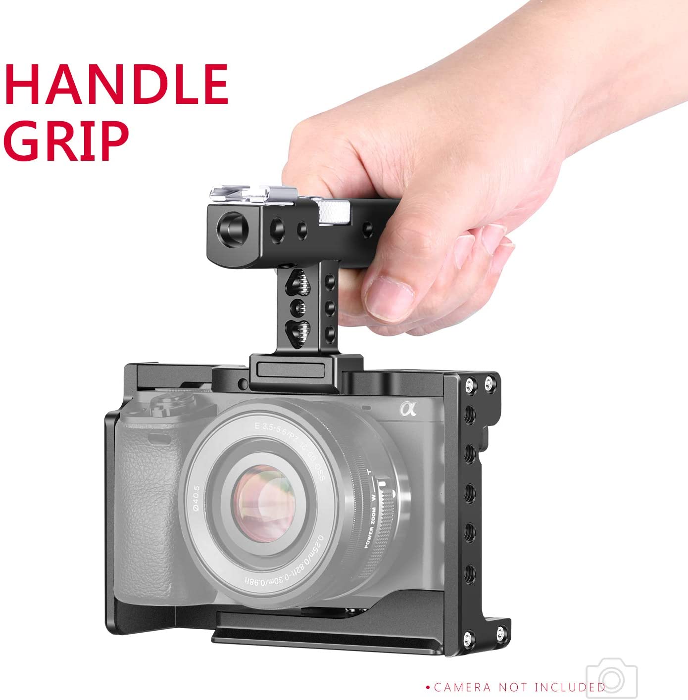 Soporte Jaula Neewer para Sony A6600 con maneral superior