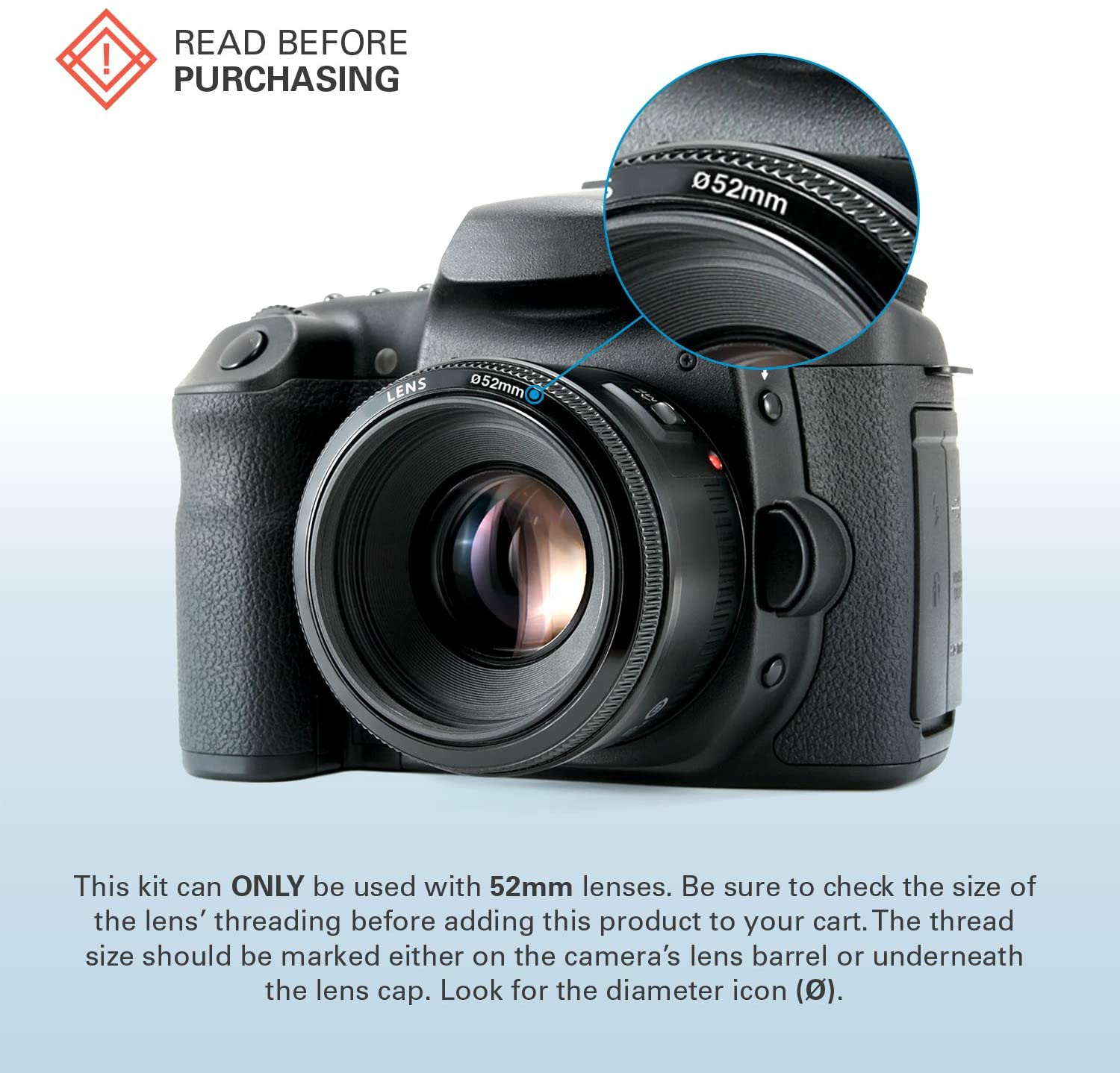 Filtro Circular Polarizado (CPL) 52mm Polaroid PLFILCPL52