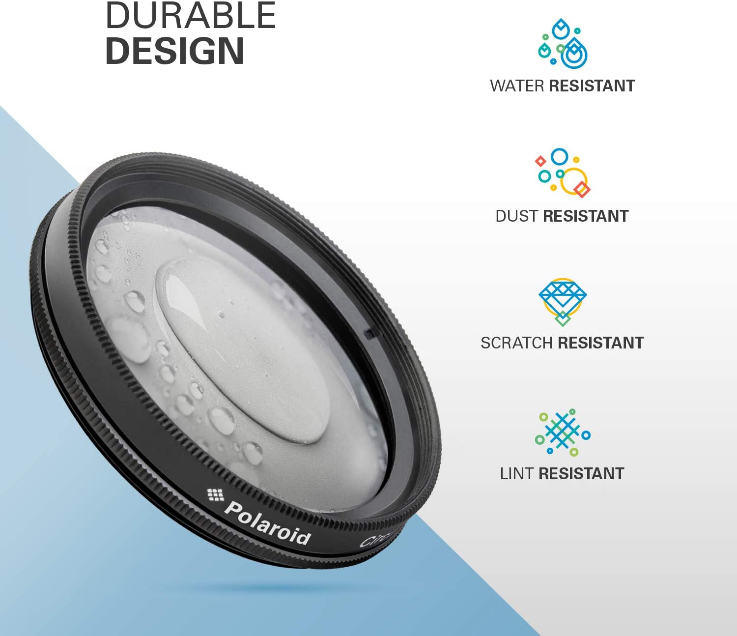 Filtro Circular Polarizado (CPL) 52mm Polaroid PLFILCPL52