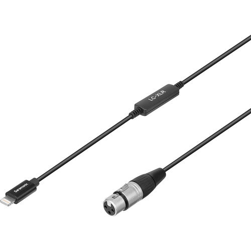 Cable Convertidor Saramonic LC-XLR XLR a Lightning para iOS