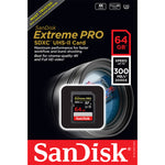 Tarjeta SanDisk Extreme PRO SDXC de 64GB 300MB/s