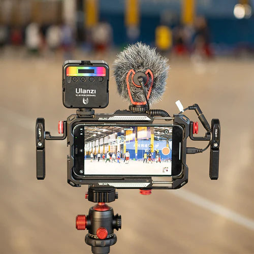 VideoRig para Smartphone Ulanzi Lino Dual Handle Metal 2792