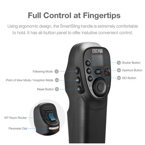 Brazo Zhiyun-Tech TransMount SmartSling Handle for CRANE 3S/3S-E