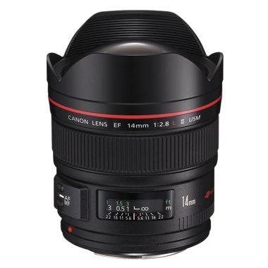 Lente Canon EF 14mm f/2.8L II USM Gran Angular