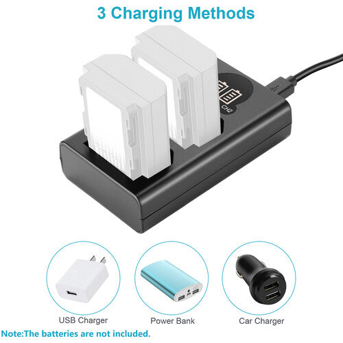 Cargador Dual USB Neewer para NP-FZ100