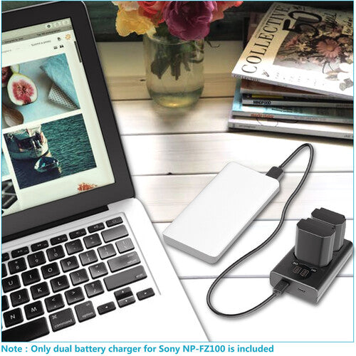 Cargador Dual USB Neewer para NP-FZ100