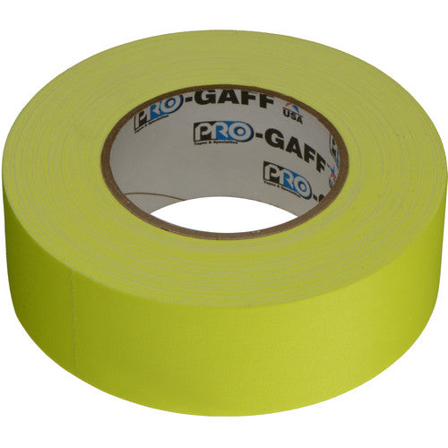 Cinta Gaffer ProGaff Amarillo Fluorescente 2" x 50 yd