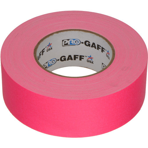 Cinta Gaffer ProGaff Rosa Fluorescente 2" x 50 yd