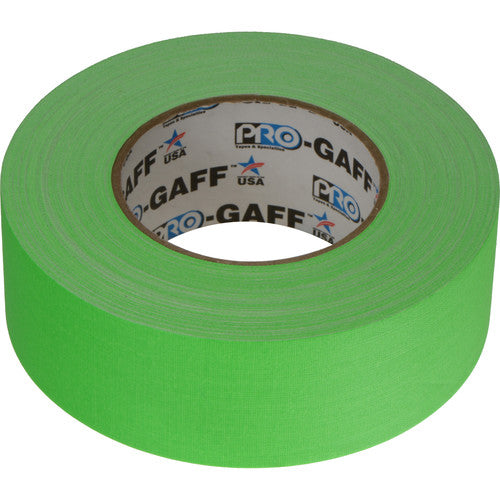 Cinta Gaffer ProGaff Verde Fluorescente 2" x 50 yd