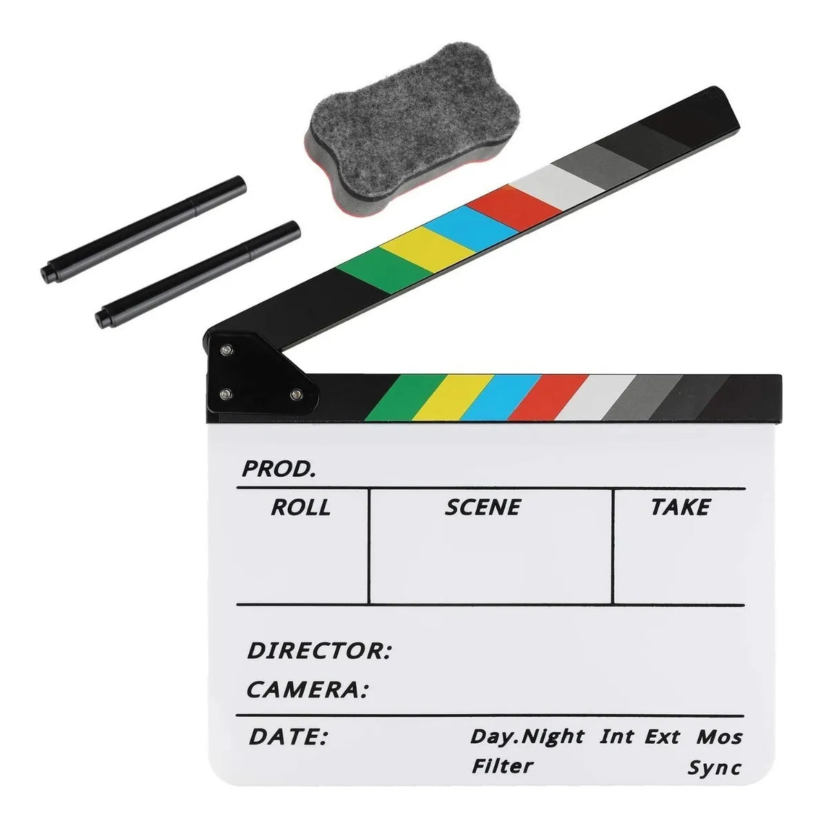 Claqueta Zacro 25x30 Colores con Borrador