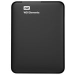 Disco Duro Externo Western Digital WD Elements Portable 2.5'', 4TB, USB, Negro - para PC